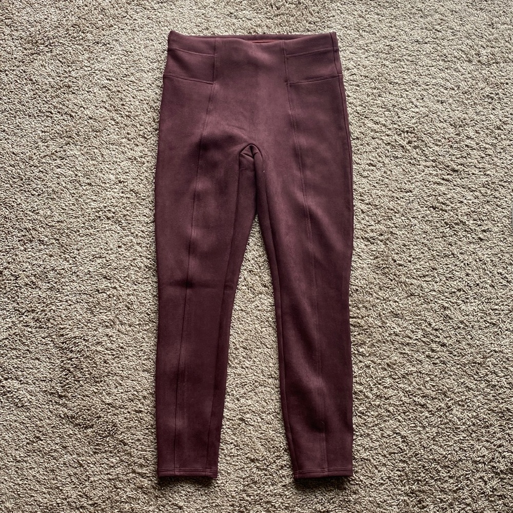 Spanx Suede Leggings